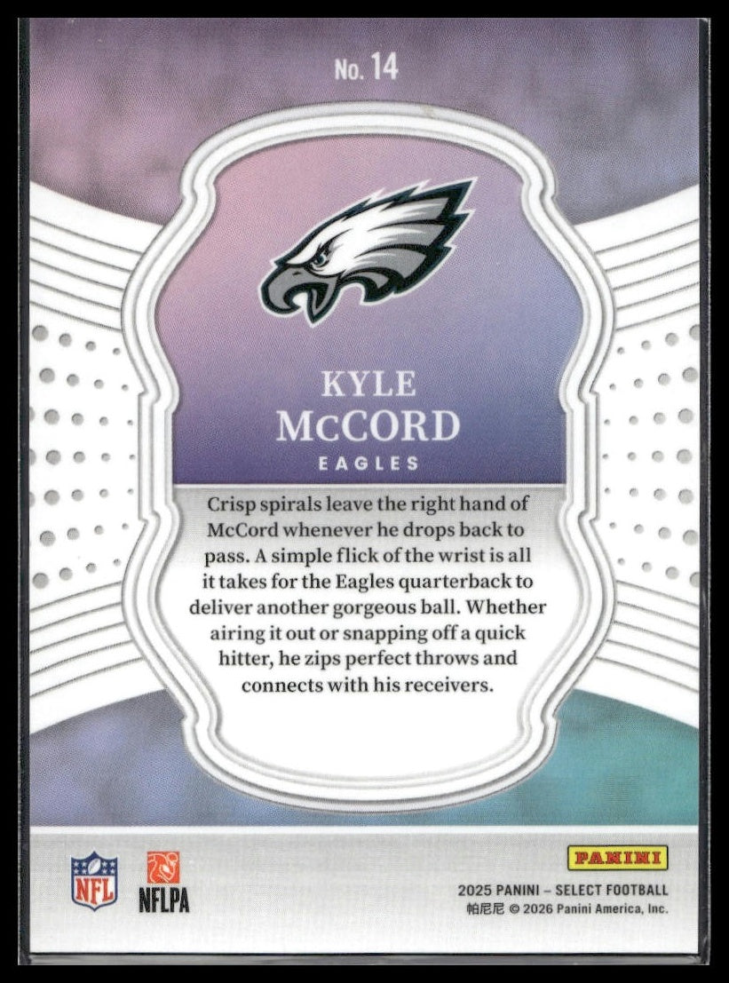2025 Panini Select Football #14 Kyle McCord