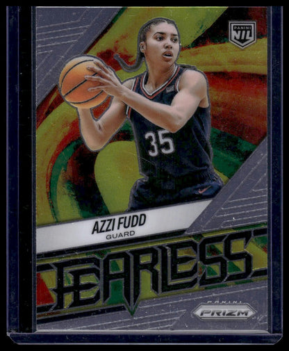 2025-26 Panini Prizm Basketball #16 Azzi Fudd Fearless