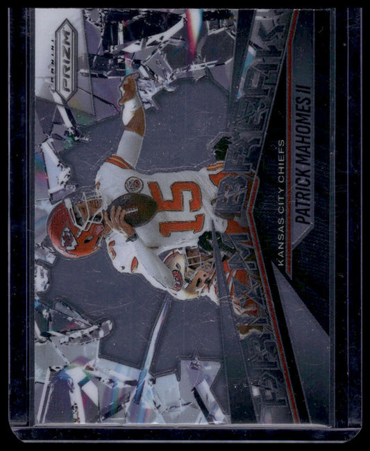 2025 Panini Prizm Football #8 Patrick Mahomes II Prizm Break