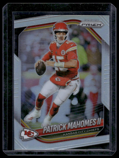 2025 Panini Prizm Football #26 Patrick Mahomes II Silver Prizm