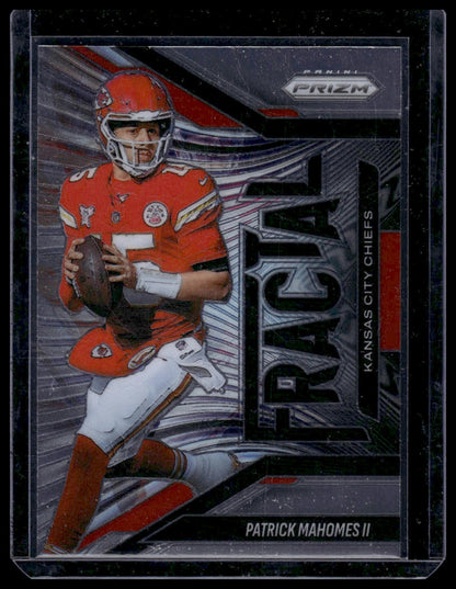2025 Panini Prizm Football #5 Patrick Mahomes II Fractal