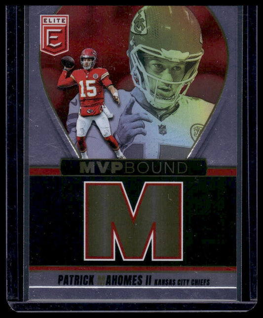 2025 Panini Donruss Elite Football #14 Patrick Mahomes II MVP Bound