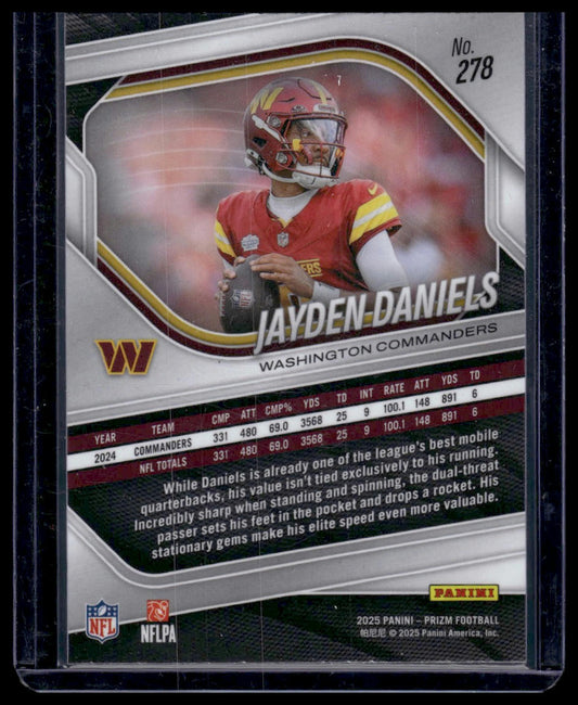 2025 Panini Prizm Football #278 Jayden Daniels