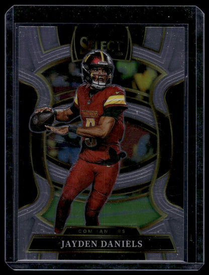 2025 Panini Select Football #88 Jayden Daniels Concourse