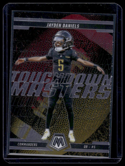 2025 Panini Mosaic Football #7 Jayden Daniels Touchdown Masters
