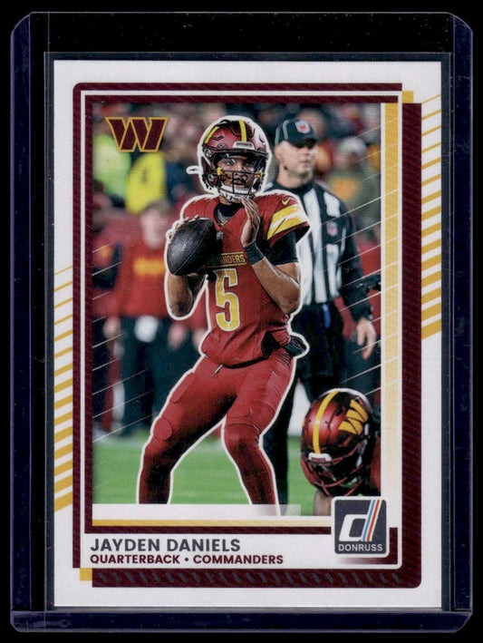 2025 Panini Donruss Football #28 Jayden Daniels