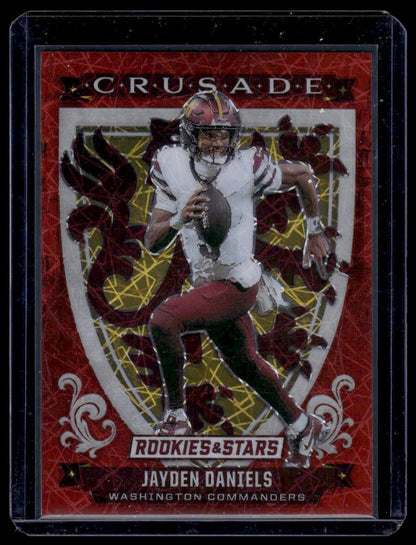 2025 Panini Rookies & Stars Football #30 Jayden Daniels Crusade