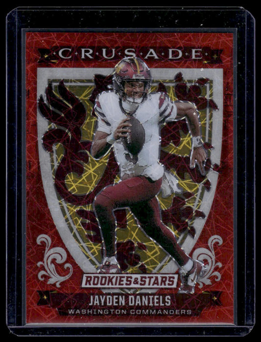 2025 Panini Rookies & Stars Football #30 Jayden Daniels Crusade