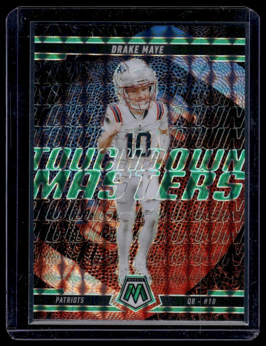 2025 Panini Mosaic Football #9 Drake Maye Touchdown Masters