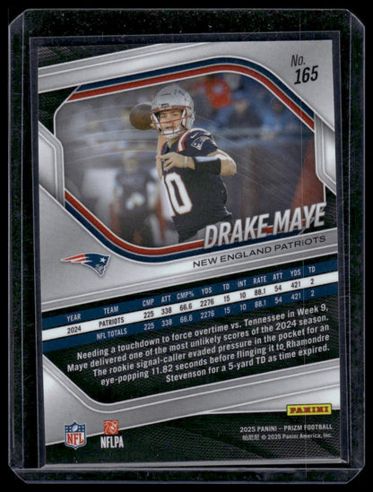 2025 Panini Prizm Football #165 Drake Maye