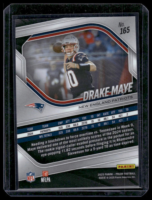 2025 Panini Prizm Football #165 Drake Maye