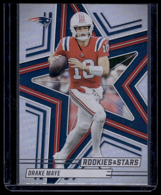 2025 Panini Rookies & Stars Football #32 Drake Maye Preferred