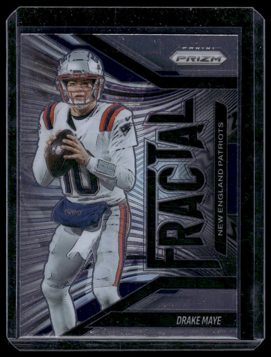 2025 Panini Prizm Football #7 Drake Maye Fractal