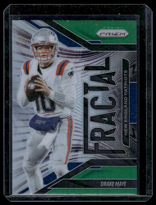 2025 Panini Prizm Football #7 Drake Maye Fractal