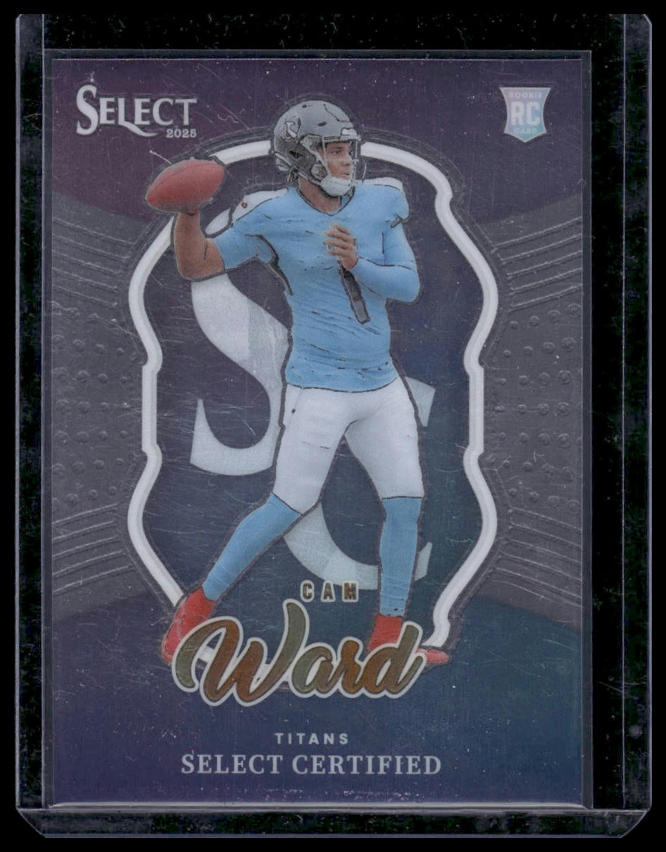 2025 Panini Select Football #2 Cam Ward Select Certified