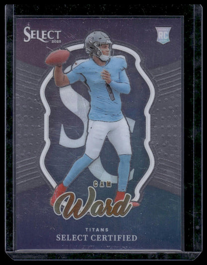 2025 Panini Select Football #2 Cam Ward Select Certified