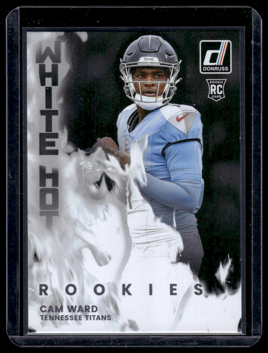 2025 Panini Donruss Football #WHR-CMW Cam Ward White Hot Rookies