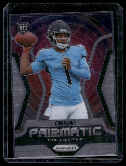 2025 Panini Prizm Football #4 Cam Ward Prizmatic