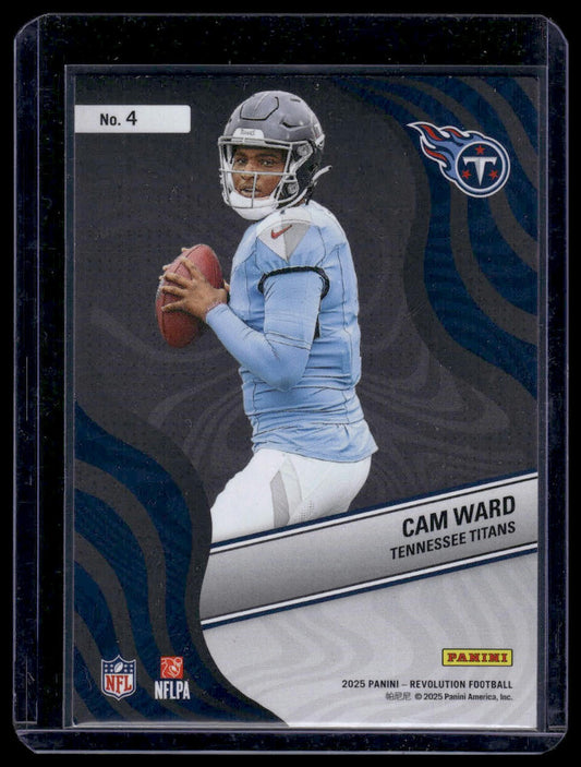 2025 Panini Revolution Football #4 Cam Ward New Wave