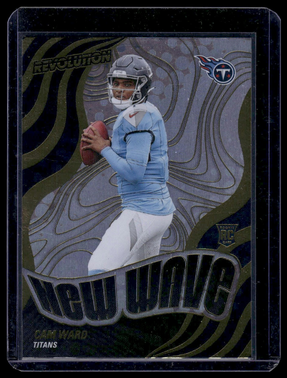 2025 Panini Revolution Football #4 Cam Ward New Wave