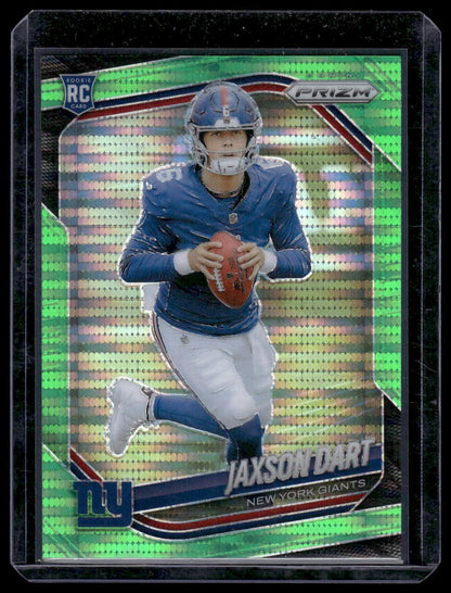 2025 Panini Prizm Football #332 Jaxson Dart Green