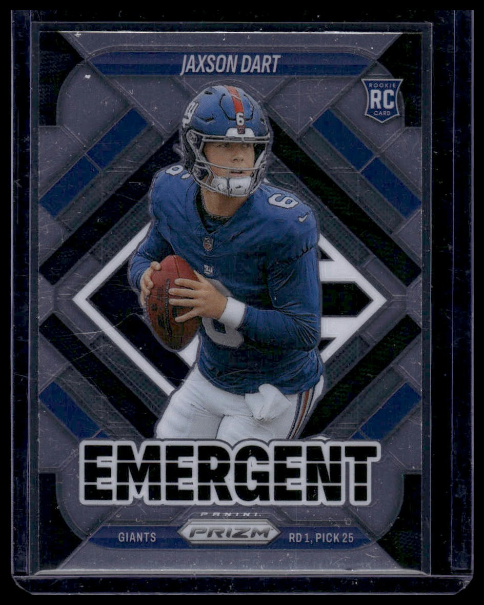 2025 Panini Prizm Football #6 Jaxson Dart Emergent