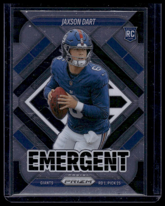 2025 Panini Prizm Football #6 Jaxson Dart Emergent