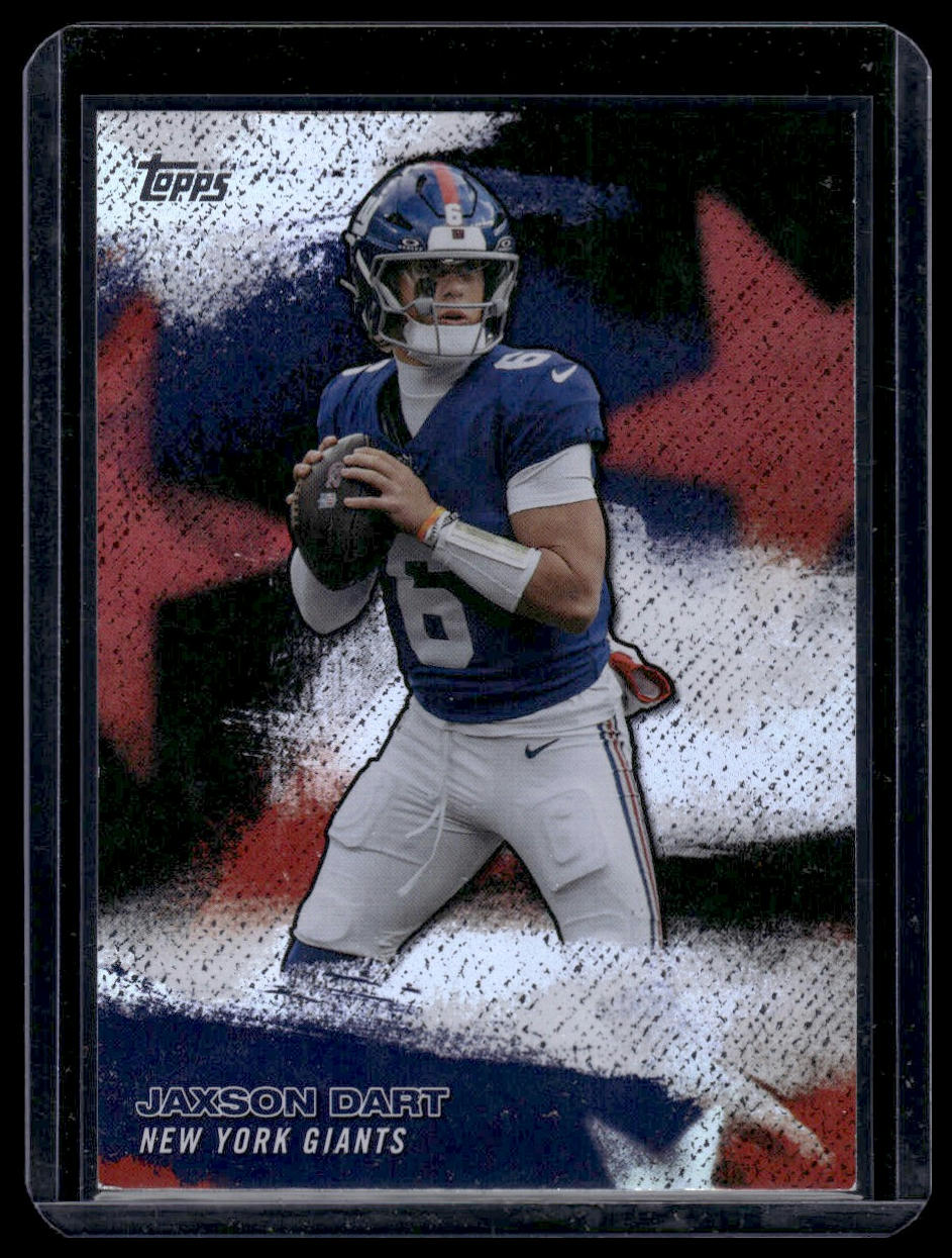2026 Topps Football #NFLS-26 Jaxson Dart Stars