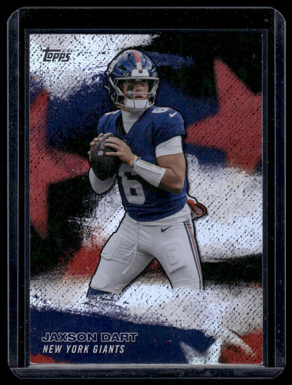 2026 Topps Football #NFLS-26 Jaxson Dart Stars