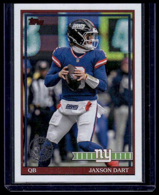 2026 Topps Football #91TF-33 Jaxson Dart 1991 Topps