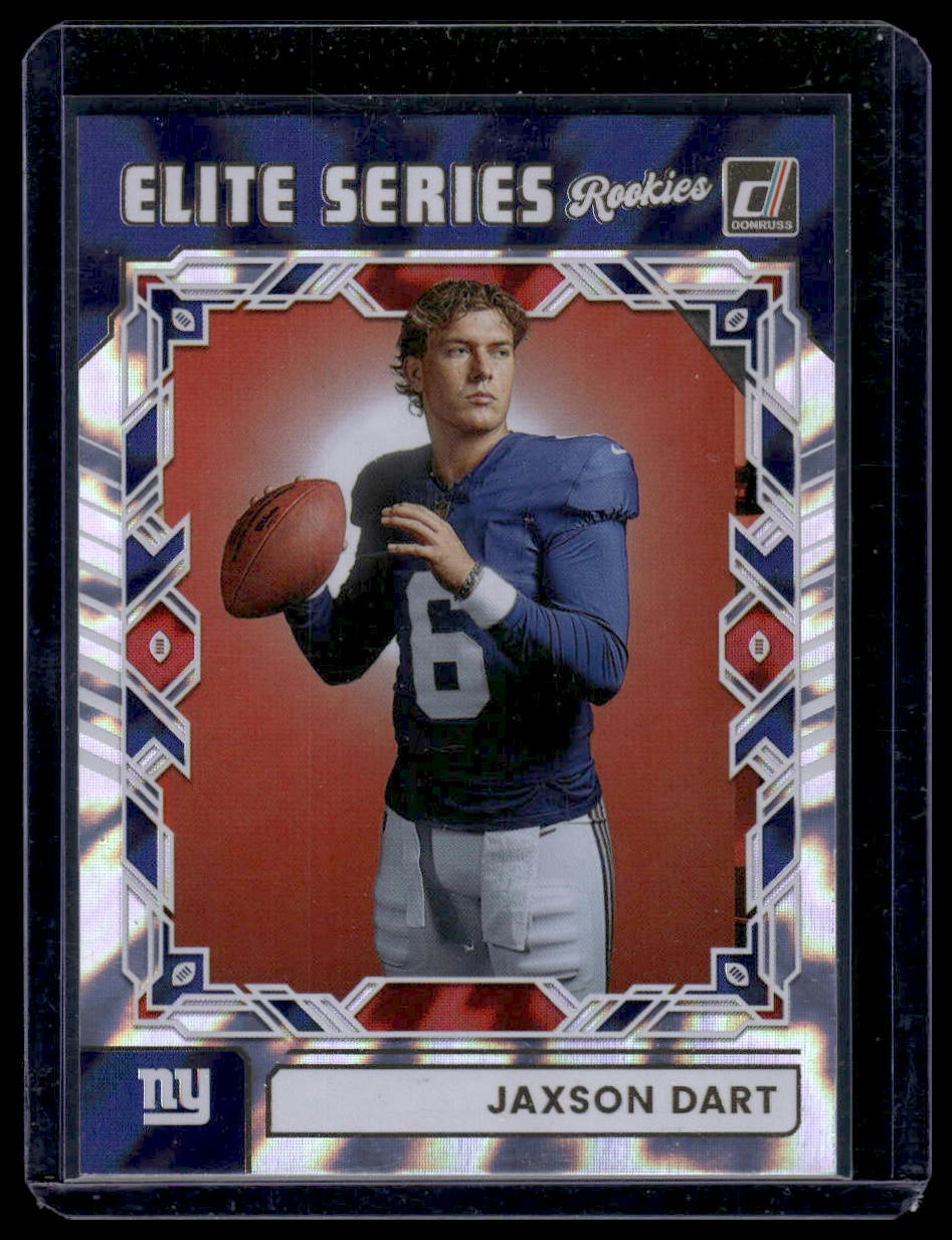 2025 Panini Donruss Football #ESR-JDT Jaxson Dart Elite Series Rookies