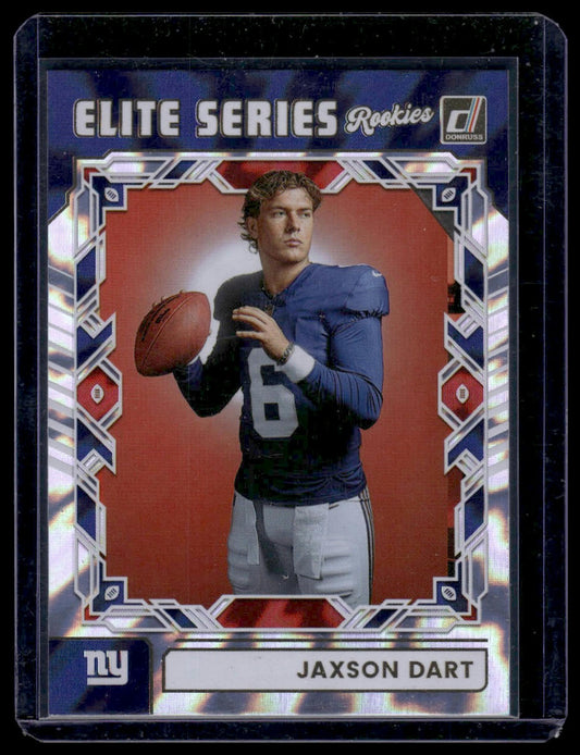 2025 Panini Donruss Football #ESR-JDT Jaxson Dart Elite Series Rookies