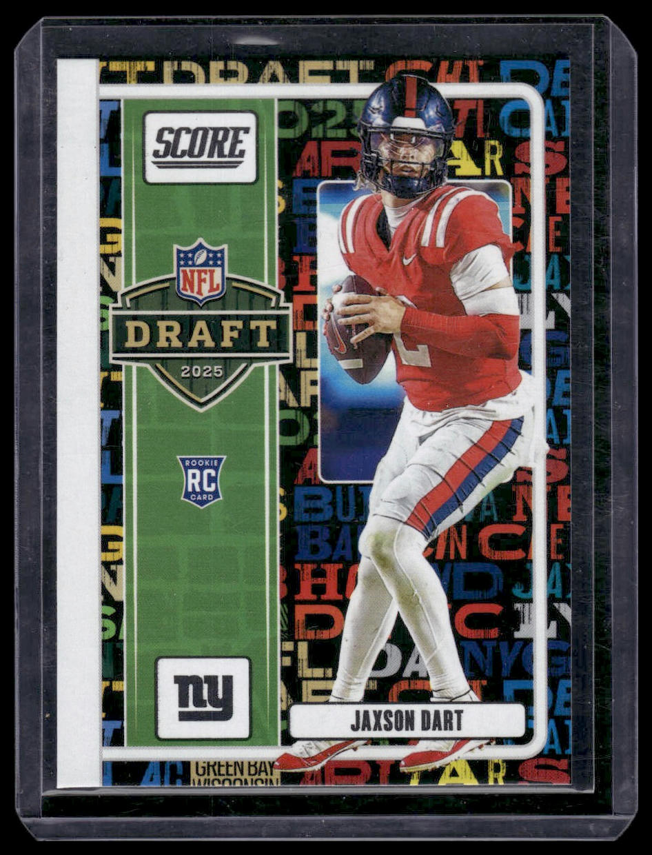 2025 Panini Score Football #18 Jaxson Dart NFL Draft