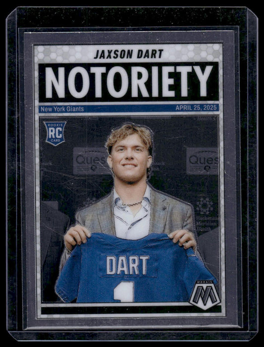 2025 Panini Mosaic Football #11 Jaxson Dart Notoriety