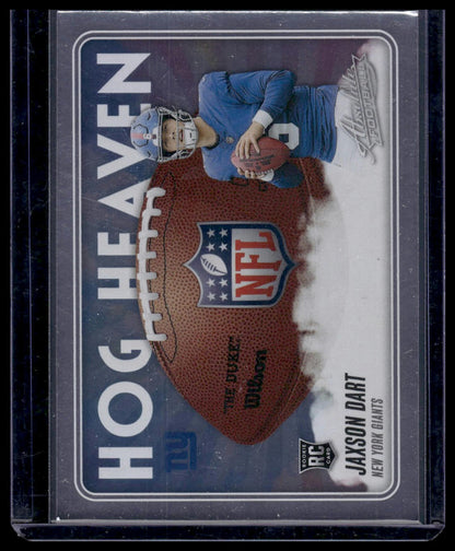 2025 Panini Absolute Football #HH-JDT Jaxson Dart Hog Heaven