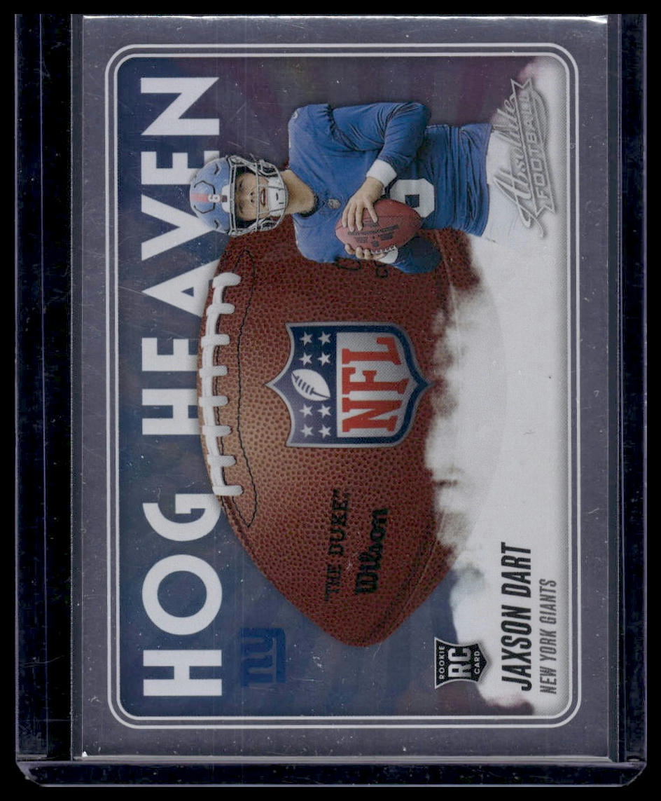 2025 Panini Absolute Football #HH-JDT Jaxson Dart Hog Heaven