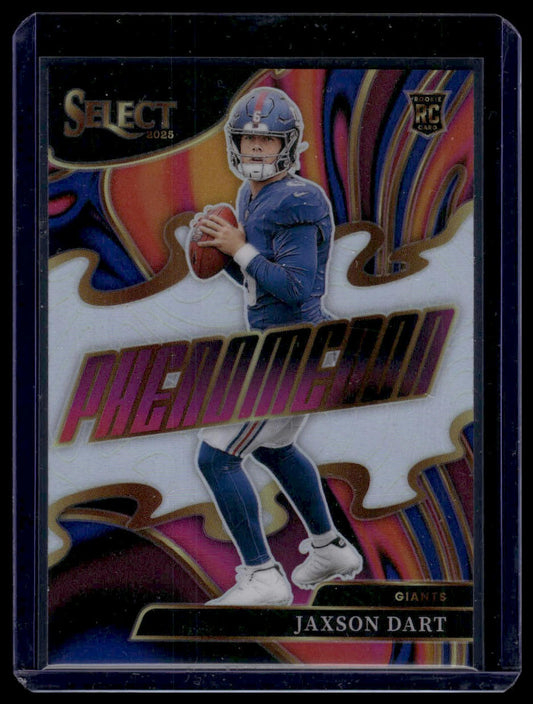 2025 Panini Select Football #22 Jaxson Dart Phenomenal