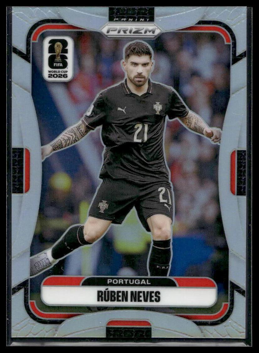 2026 Panini Prizm FIFA World Cup #370 Ruben Neves Silver Prizm
