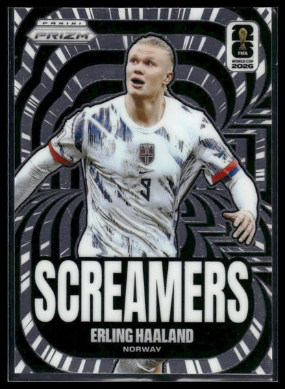 2026 Panini Prizm FIFA World Cup #15 Erling Haaland Screamers