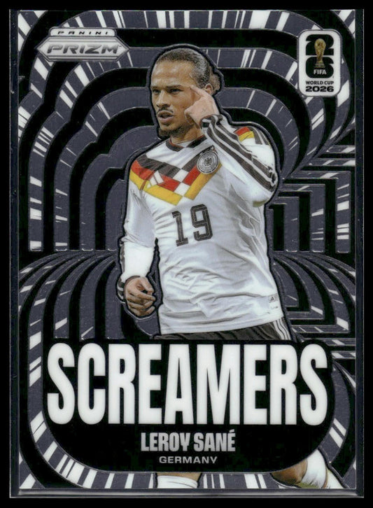 2026 Panini Prizm FIFA World Cup #17 Leroy Sane Screamers