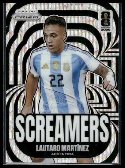 2026 Panini Prizm FIFA World Cup #6 Lautaro Martinez Screamers