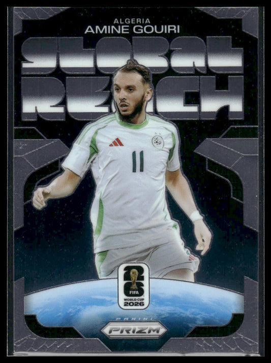 2026 Panini Prizm FIFA World Cup #4 Amine Gouiri Global Reach