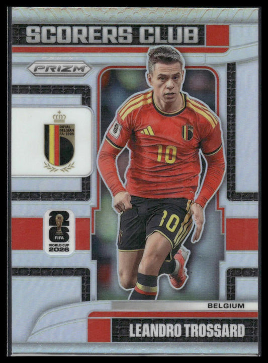 2026 Panini Prizm FIFA World Cup #14 Leandro Trossard Scorers Club
