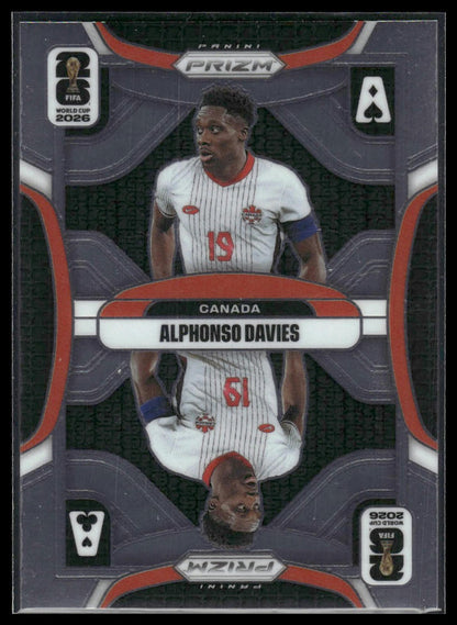2026 Panini Prizm FIFA World Cup #14 Alphonso Davies Aces