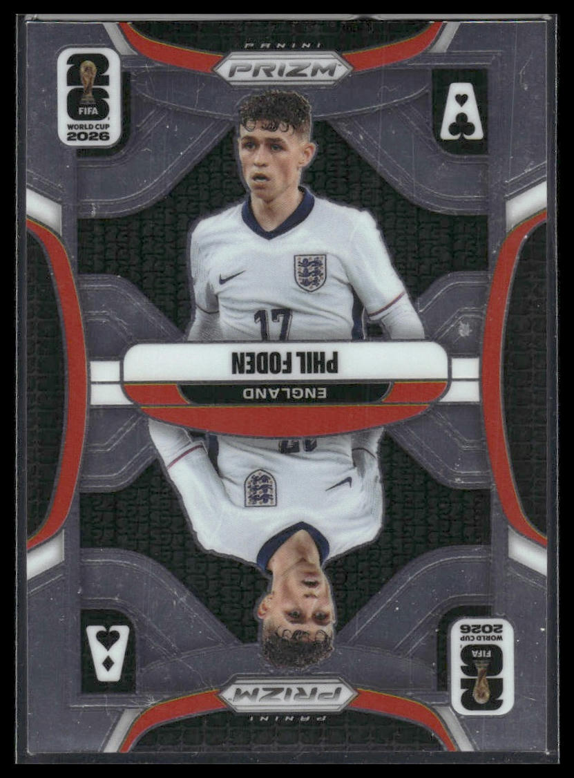2026 Panini Prizm FIFA World Cup #15 Phil Foden Aces