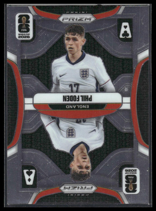 2026 Panini Prizm FIFA World Cup #15 Phil Foden Aces