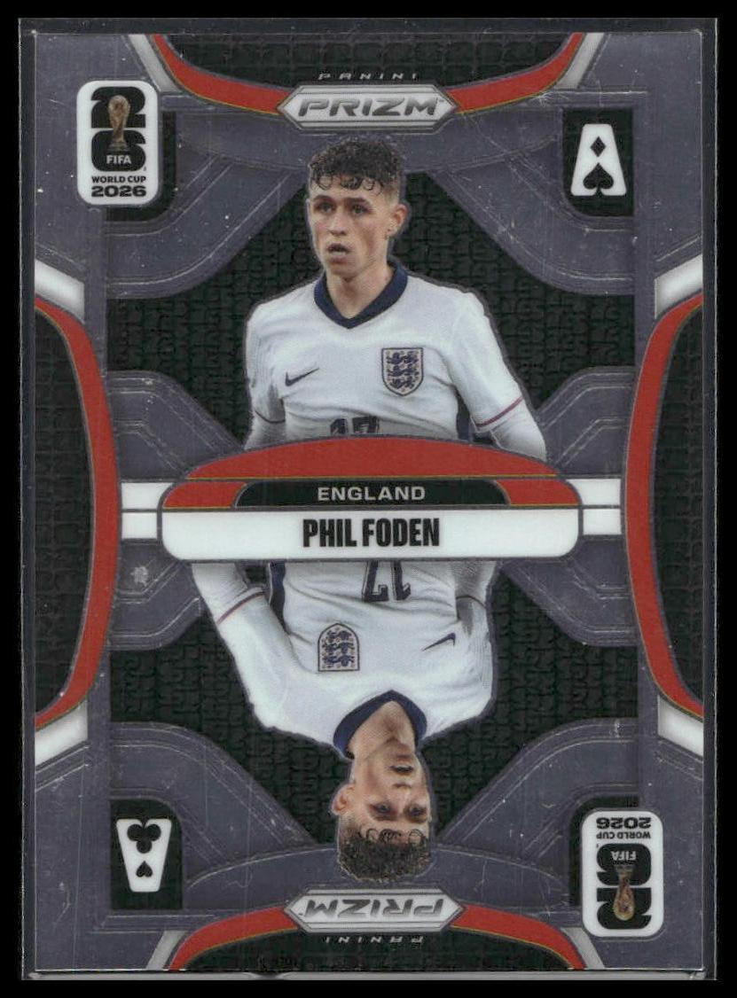 2026 Panini Prizm FIFA World Cup #15 Phil Foden Aces
