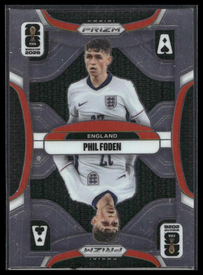 2026 Panini Prizm FIFA World Cup #15 Phil Foden Aces