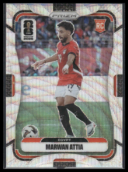 2026 Panini Prizm FIFA World Cup #221 Marwan Attia Wave Prizm