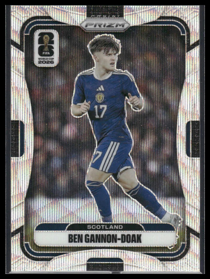 2026 Panini Prizm FIFA World Cup #394 Ben Gannon-Doak Wave Prizm